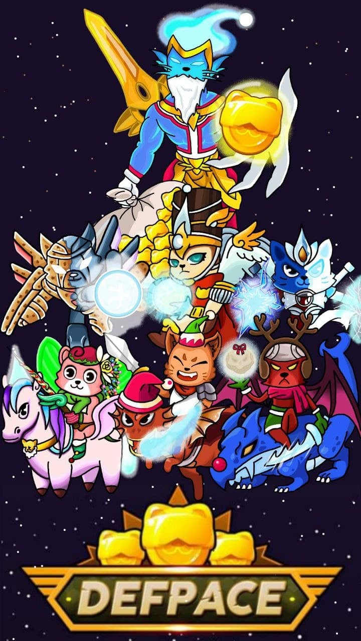 Artist: Jastiniieenskie - DefVerse is a kind of cutie cute game. I actually like the concept of the game which is cats are the characters, also the theme and graphics I hope all the investors like this game.