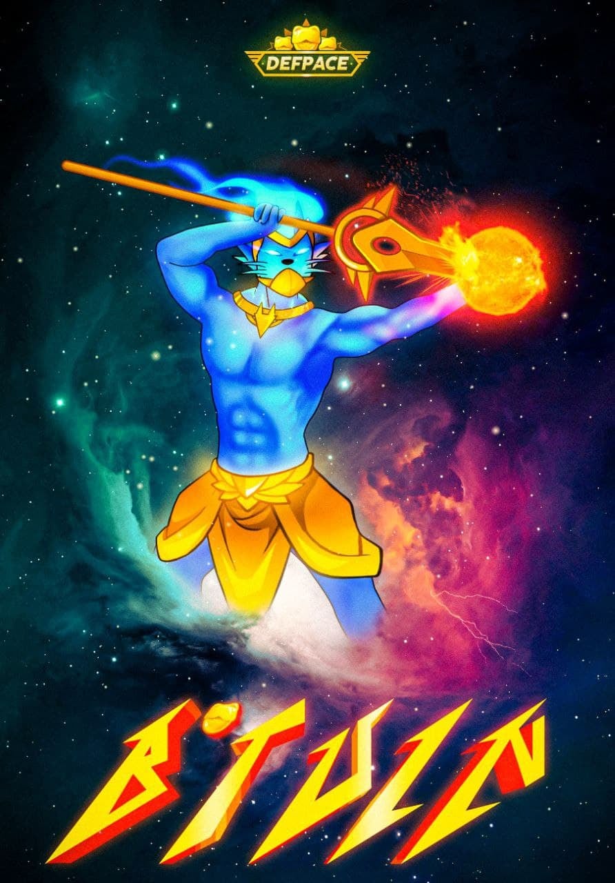 Artist: Qyxz - The art was created with the idea in mind that B'tuin is a celestial being.